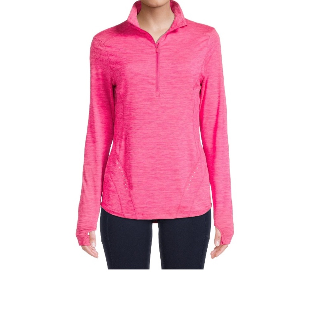 Avia Women’s Textured Half-Zip Pullover Top